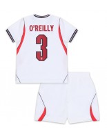 Anglie Nico O'Reilly #3 Domácí dres pro děti MS 2026 Krátký Rukáv (+ trenýrky)